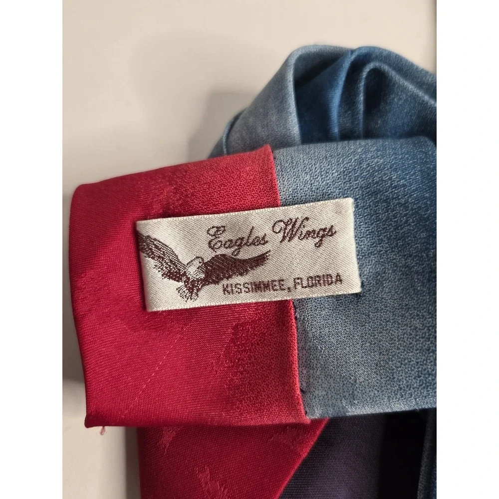 Eagles Wings Religious Ties Lot Of 4 Great Condition